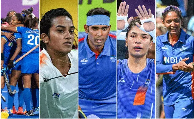 Commonwealth Games 2022: కామన్వెల్త్గేమ్స్లో భారత్ సత్తా.. మరో నాలుగు విభాగాల్లో పతకాలు.. Commonwealth Games 2022: కామన్వెల్త్గేమ్స్లో భారత్ సత్తా.. మరో నాలుగు విభాగాల్లో పతకాలు..