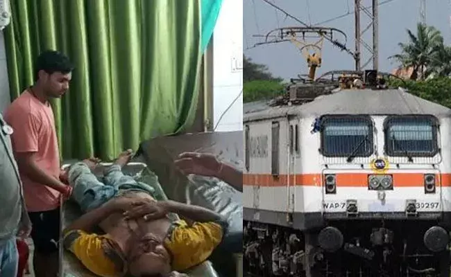 Uttar Pradesh: రైల్వే సిబ్బంది దాష్టీకం.. కదిలే రైలు నుంచి వ్యక్తిని.. Uttar Pradesh: రైల్వే సిబ్బంది దాష్టీకం.. కదిలే రైలు నుంచి వ్యక్తిని..