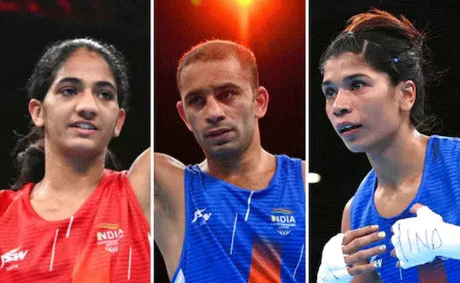 Commonwealth Games 2022: కామన్వెల్త్లో భారత్ హవా.. పతకాల పట్టికలో 4వ స్థానం.. Commonwealth Games 2022: కామన్వెల్త్లో భారత్ హవా.. పతకాల పట్టికలో 4వ స్థానం..