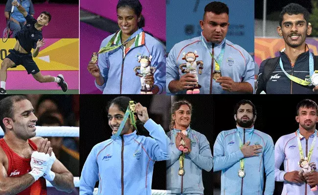 Common Wealth Games : కామన్వెల్త్ గేమ్స్లో టాప్ 4లో భారత్.. Common Wealth Games : కామన్వెల్త్ గేమ్స్లో టాప్ 4లో భారత్..