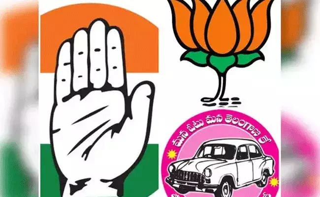 Munugodu: మునుగోడులో పార్టీల అభ్యర్థుల వేట.. ఆ ముగ్గురికే ఛాన్స్.. Munugodu: మునుగోడులో పార్టీల అభ్యర్థుల వేట.. ఆ ముగ్గురికే ఛాన్స్..