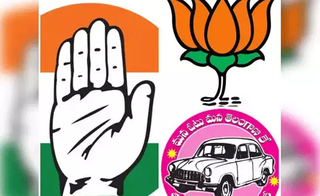 Munugodu: మునుగోడులో పార్టీల అభ్యర్థుల వేట.. ఆ ముగ్గురికే ఛాన్స్.. Munugodu: మునుగోడులో పార్టీల అభ్యర్థుల వేట.. ఆ ముగ్గురికే ఛాన్స్..