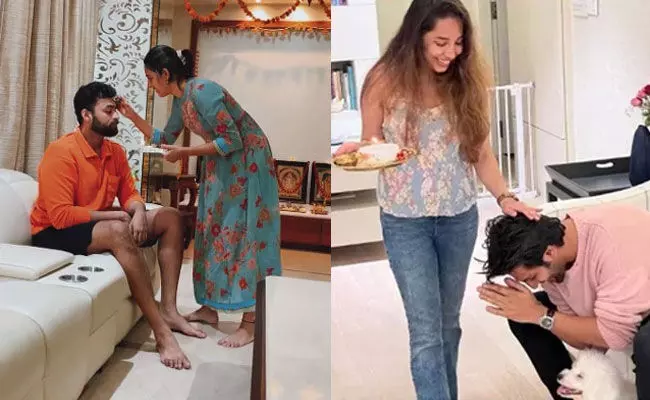 Celebrities Rakhi : సెలబ్రెటీల ఇంట రాఖీ సందడి.. Celebrities Rakhi : సెలబ్రెటీల ఇంట రాఖీ సందడి..