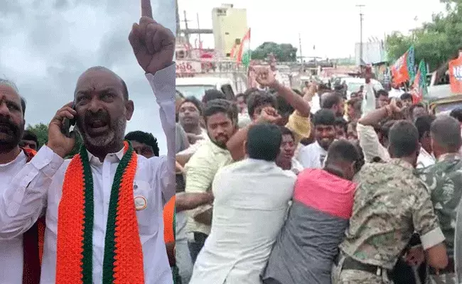 Bandi Sanjay : డీజీపీకి బండి సంజయ్ ఫోన్.. ఏం మాట్లాడారంటే..? Bandi Sanjay : డీజీపీకి బండి సంజయ్ ఫోన్.. ఏం మాట్లాడారంటే..?