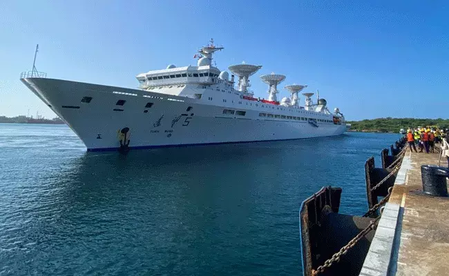 Yuan Wang 5: శ్రీలంకకు చైనా నిఘా నౌక యూవాన్‌ వాంగ్‌ 5..