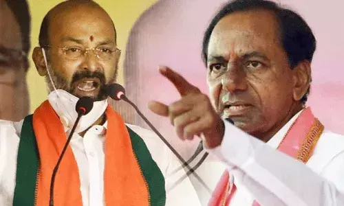 KCR Bandi Sanjay : కేసీఆర్ బండి సంజయ్ డైలాగ్ వార్..