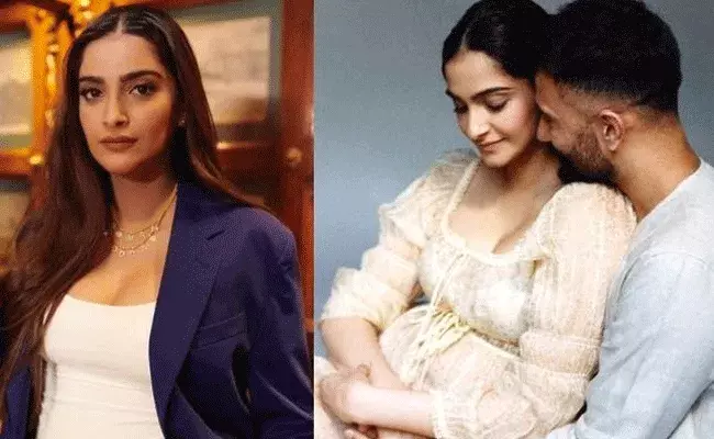 Sonam Kapoor: మగబిడ్డకు జన్మనిచ్చిన సోనమ్ కపూర్.. క్యూట్ పోస్ట్ షేర్.. Sonam Kapoor: మగబిడ్డకు జన్మనిచ్చిన సోనమ్ కపూర్.. క్యూట్ పోస్ట్ షేర్..