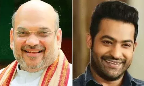 Jr NTR_Amit Shah: అమిత్షాతో ఎన్టీఆర్ భేటీ.. రాజకీయపరంగానే అంటూ అనుమానాలు.. Jr NTR_Amit Shah: అమిత్షాతో ఎన్టీఆర్ భేటీ.. రాజకీయపరంగానే అంటూ అనుమానాలు..