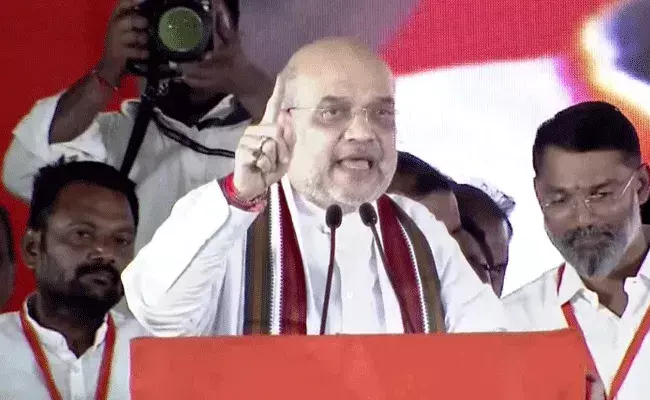 Amit Shah: కేసీఆర్ మళ్లీ గెలిస్తే కేటీఆరే సీఎం అవుతారు: అమిత్ షా Amit Shah: కేసీఆర్ మళ్లీ గెలిస్తే కేటీఆరే సీఎం అవుతారు: అమిత్ షా
