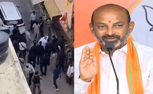 Bandi Sanjay: అమిత్ షా చెప్పుల వ్యవహారంపై స్పందించిన బండి సంజయ్.. Bandi Sanjay: అమిత్ షా చెప్పుల వ్యవహారంపై స్పందించిన బండి సంజయ్..