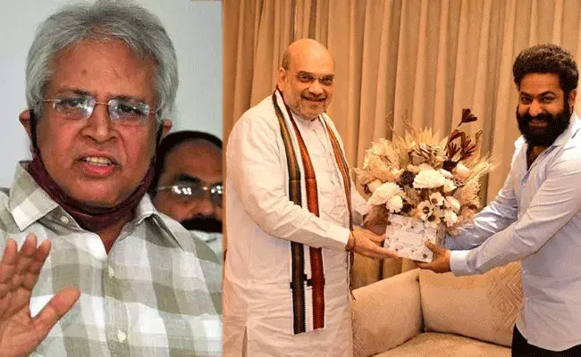 Jr NTR Amit Shah : జూనియర్ ఎన్టీఆర్‌ని బీజేపీ ఉపయోగించుకునే అవకాశం ఉంది : ఉండవల్లి అరుణ్ కుమార్