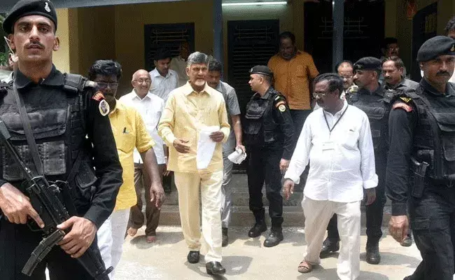Chandra Babu Security : చంద్రబాబుకు భద్రత పెంపు.. Chandra Babu Security : చంద్రబాబుకు భద్రత పెంపు..