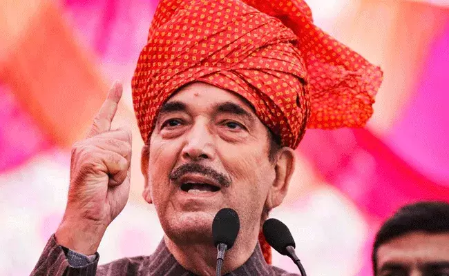 Ghulam Nabi Azad: కొత్త పార్టీ దిశగా గులాంనబీ ఆజాద్‌ అడుగులు..