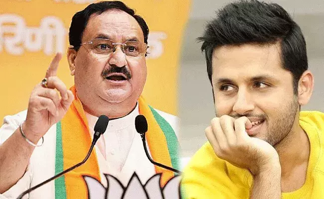 BJP Nadda : నితిన్‌తో భేటి కానున్న బీజేపీ జాతీయ అధ్యక్షుడు జేపీ నడ్డా..