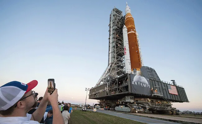 Nasa Artemis 1 : నాసా ఆర్టెమిస్ 1 ప్రయోగం వాయిదా.. Nasa Artemis 1 : నాసా ఆర్టెమిస్ 1 ప్రయోగం వాయిదా..