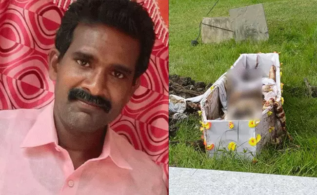 Khammam: ఖననం చేసిన మృతదేహాన్ని వెలికితీసి పోస్టుమార్టం.. ఆ అనుమానంతోనే.. Khammam: ఖననం చేసిన మృతదేహాన్ని వెలికితీసి పోస్టుమార్టం.. ఆ అనుమానంతోనే..