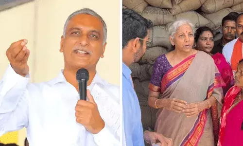 Harish Rao : రేషన్ షాపుల్లో మోడీ ఫోటో పెట్టాలనడం హాస్యాస్పదం : హరీష్ రావు