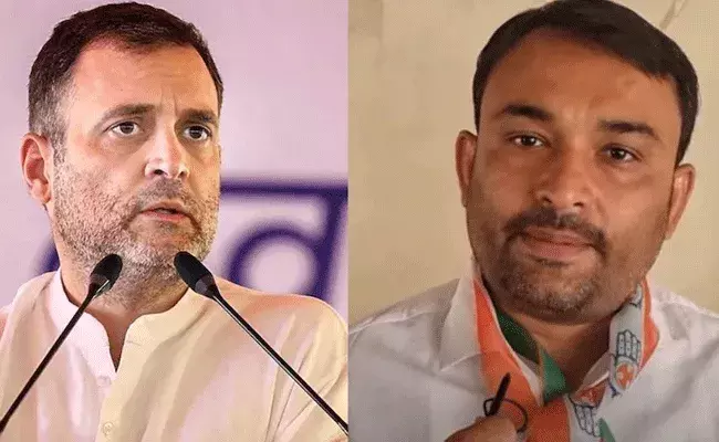 Rahul Gandhi : గుజరాత్‌లో రాహుల్ గాంధీకి ఎదురుదెబ్బ..