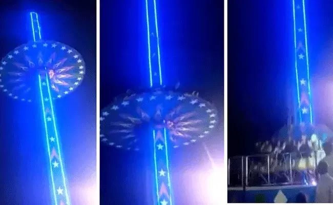 Mohali Swing Accident : 50 అడుగుల ఎత్తు నుంచి కింద పడ్డ జెయింట్ వీల్..