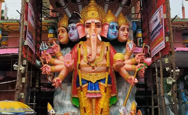 Khairatabad Ganesh: ఖైరతాబాద్ పంచముఖ మహాలక్ష్మి గణపతి.. నిమజ్జనానికి ఏర్పాట్లు పూర్తి.. Khairatabad Ganesh: ఖైరతాబాద్ పంచముఖ మహాలక్ష్మి గణపతి.. నిమజ్జనానికి ఏర్పాట్లు పూర్తి..