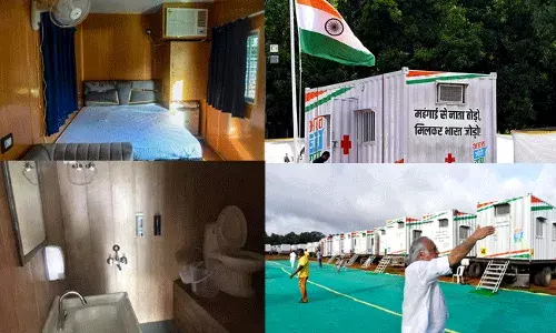 Bharat Jodo Yatra : రాహుల్ గాంధీ భారత్ జోడో యాత్ర బస ఏర్పాట్లు చూస్తే షాక్ అవ్వాల్సిందే..!