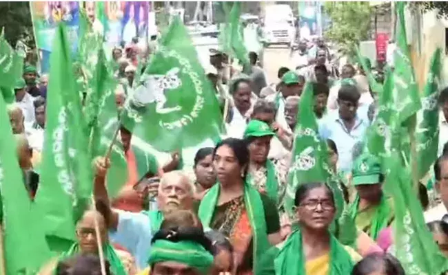 Amaravati Farmers Maha Padayatra : అమరావతి రైతుల మహా పాదయాత్ర 3వ రోజు ఉత్సాహంగా..