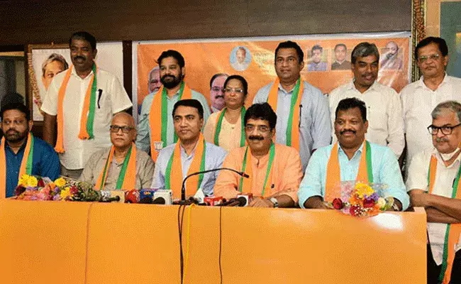 Goa Politics : గోవాలో కాంగ్రెస్‌కు ఎదురుదెబ్బ..