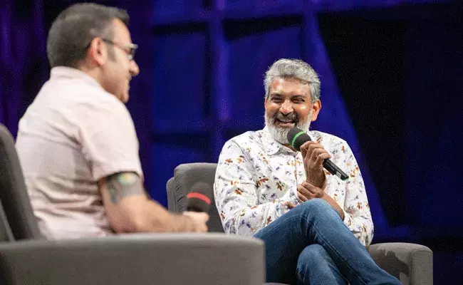 Rajamouli : ఆ విషయంలో ఆర్ఆర్ఆర్ మూవీని నేనసలు  నమ్మలేదు.. Rajamouli : ఆ విషయంలో ఆర్ఆర్ఆర్ మూవీని నేనసలు  నమ్మలేదు..