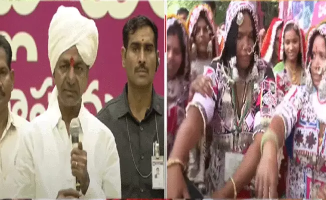 KCR : బంజారా, ఆదివాసీ భవనాలను ప్రారంభించిన సీఎం కేసీఆర్ KCR : బంజారా, ఆదివాసీ భవనాలను ప్రారంభించిన సీఎం కేసీఆర్