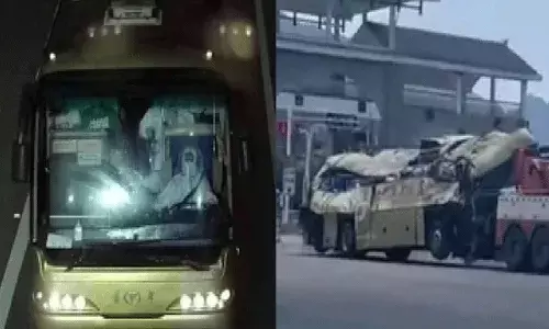 China : బస్సు బోల్తా.. 27 మంది దుర్మరణం.. China : బస్సు బోల్తా.. 27 మంది దుర్మరణం..