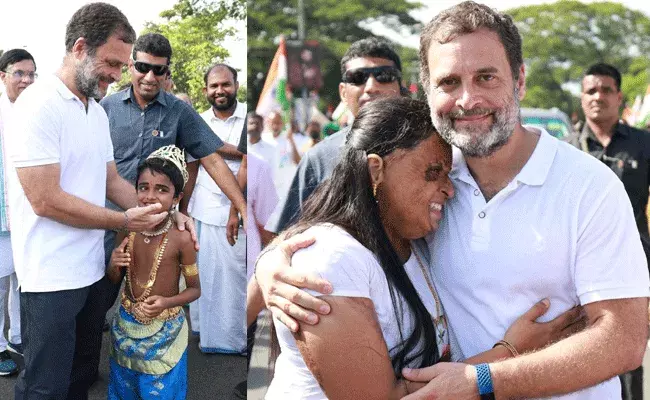 Bharat Jodo Yatra : కేరళలో భారత్ జోడో యాత్రకు విశేష స్పందన.. Bharat Jodo Yatra : కేరళలో భారత్ జోడో యాత్రకు విశేష స్పందన..