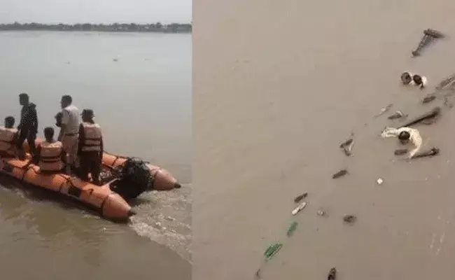 Assam : బ్రహ్మపుత్ర నదిలో పడవ బోల్తా.. విద్యార్ధులు గల్లంతు.. Assam : బ్రహ్మపుత్ర నదిలో పడవ బోల్తా.. విద్యార్ధులు గల్లంతు..