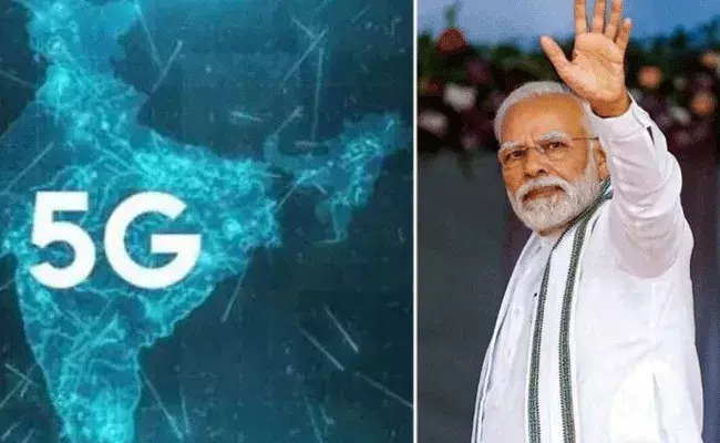 5G Services In India : 5జీ సేవలను ప్రారంభించిన ప్రధాని నరేంద్ర మోది..