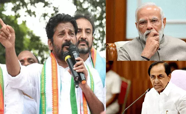 Revanth Reddy : బ్రిటీష్ నినాదాన్ని మోదీ, కేసీఆర్ అమలుచేస్తున్నారు : రేవంత్ రెడ్డి Revanth Reddy : బ్రిటీష్ నినాదాన్ని మోదీ, కేసీఆర్ అమలుచేస్తున్నారు : రేవంత్ రెడ్డి