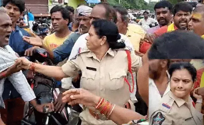 Srikalahasthi : శ్రీకాళహస్తి సీఐ అంజు యాదవ్పై జాతీయ మహిళా కమిషన్ సీరియస్.. Srikalahasthi : శ్రీకాళహస్తి సీఐ అంజు యాదవ్పై జాతీయ మహిళా కమిషన్ సీరియస్..