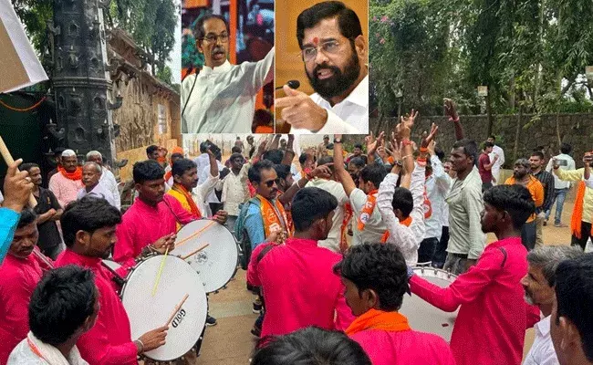 Shiva Sena : ముంబయ్లో పోటాపోటీగా దసరా సభలు.. Shiva Sena : ముంబయ్లో పోటాపోటీగా దసరా సభలు..