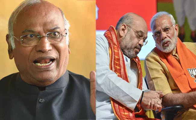 Mallikarjun Kharge : ఎన్నికలు ఎక్కడ వచ్చినా.. మత విద్వేశాలను రెచ్చగొడతారు : మల్లికార్జున్ ఖర్గే