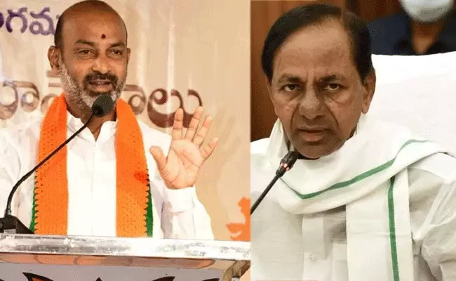 Bandi Sanjay : అందుకే కేసీఆర్ సచివాలయానికి వెళ్లడం లేదు : బండి సంజయ్ Bandi Sanjay : అందుకే కేసీఆర్ సచివాలయానికి వెళ్లడం లేదు : బండి సంజయ్