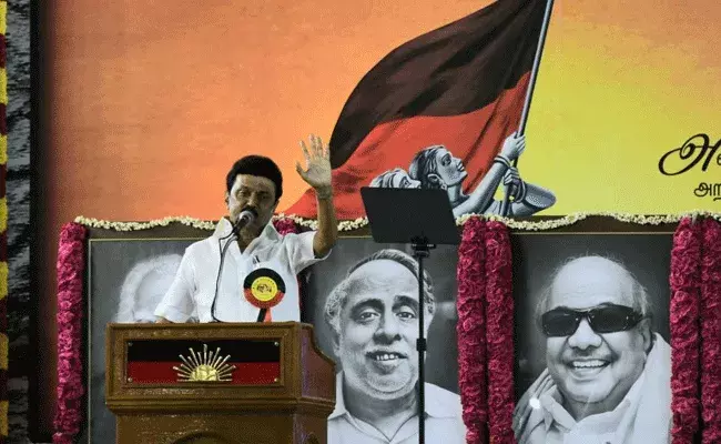 DMK MK Stalin : డీఎంకే పార్టీ అధ్యక్షుడిగా మరోసారి ఎన్నికైన సీఎం ఎంకే స్టాలిన్..