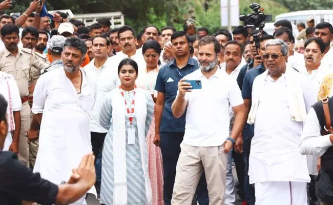 Rahul Jodo Yatra: రాహుల్ జోడో యాత్ర.. కర్ణాటకలో జోరుగా.. Rahul Jodo Yatra: రాహుల్ జోడో యాత్ర.. కర్ణాటకలో జోరుగా..