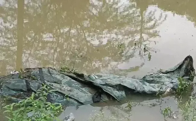 Kakinada : పైకి తేలుతున్న కరోనా డెడ్‌బాడీలు..