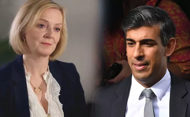 UK PM Liz Truss Resign: బ్రిటన్ ప్రధాని లిజ్ ట్రస్ రాజీనామా.. తెరపైకి రిషి సునాక్ పేరు UK PM Liz Truss Resign: బ్రిటన్ ప్రధాని లిజ్ ట్రస్ రాజీనామా.. తెరపైకి రిషి సునాక్ పేరు