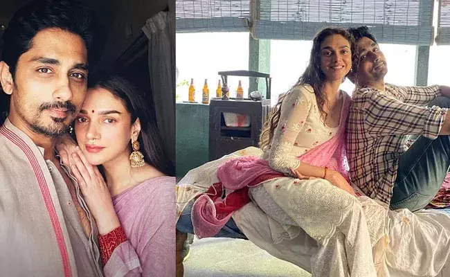 Siddharth wishes Aditi Rao Hydari : హృదయ రాణికి పుట్టినరోజు శుభాకాంక్షలు: అదితికి సిద్ధార్థ్ స్పెషల్ విషెస్ Siddharth wishes Aditi Rao Hydari : హృదయ రాణికి పుట్టినరోజు శుభాకాంక్షలు: అదితికి సిద్ధార్థ్ స్పెషల్ విషెస్