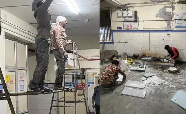 Morbi: ప్రధాని రాక.. ఆస్పత్రిని అద్దంలా మార్చేసిన అధికారులు.. Morbi: ప్రధాని రాక.. ఆస్పత్రిని అద్దంలా మార్చేసిన అధికారులు..