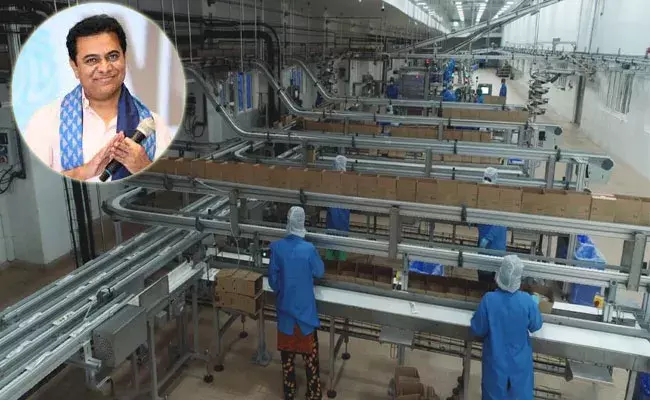 KTR Tweet: జహీరాబాద్‌లో ఐస్ క్రీమ్ ఫ్యాక్టరీ.. 1500ల మందికి ఉపాధి: కేటీఆర్ ట్వీట్