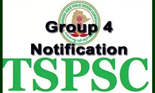 TSPSC Group 4 Recruitment: గుడ్‌న్యూస్.. గ్రూప్ 4 ఉద్యోగాలకు నోటిఫికేషన్..