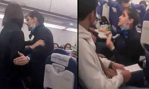 Indigo Flight: నోరు మూసుకో... నేను మీ సేవకుడిని కాదు: ప్యాసింజర్‌పై ఎయిర్ హోస్టెస్ ఫైర్