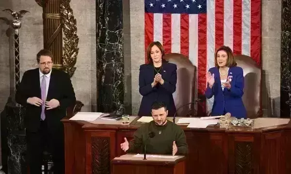 Ukraine: పుతిన్ మరో హిట్లర్! అమెరికా కాంగ్రెస్ లో జెలెన్స్కీ ఘాటు స్పీచ్