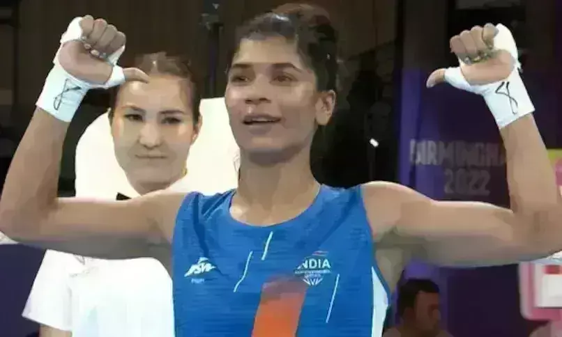 Boxing Championship: అదిరిన హైదరాబాదీ పంచ్! బంగారు పతాకం కైవసం చేసుకున్న నిఖత్ Boxing Championship: అదిరిన హైదరాబాదీ పంచ్! బంగారు పతాకం కైవసం చేసుకున్న నిఖత్