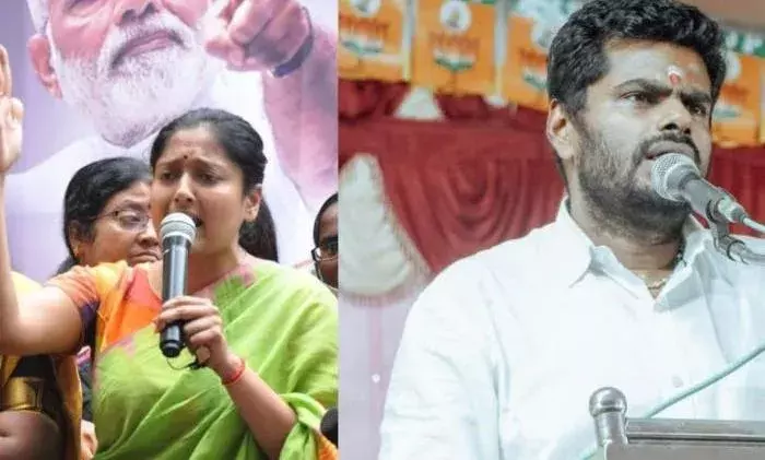 BJP : అతడి నేతృత్వంలో అమ్మాయిలకు రక్షణలేదు: నటి BJP : అతడి నేతృత్వంలో అమ్మాయిలకు రక్షణలేదు: నటి